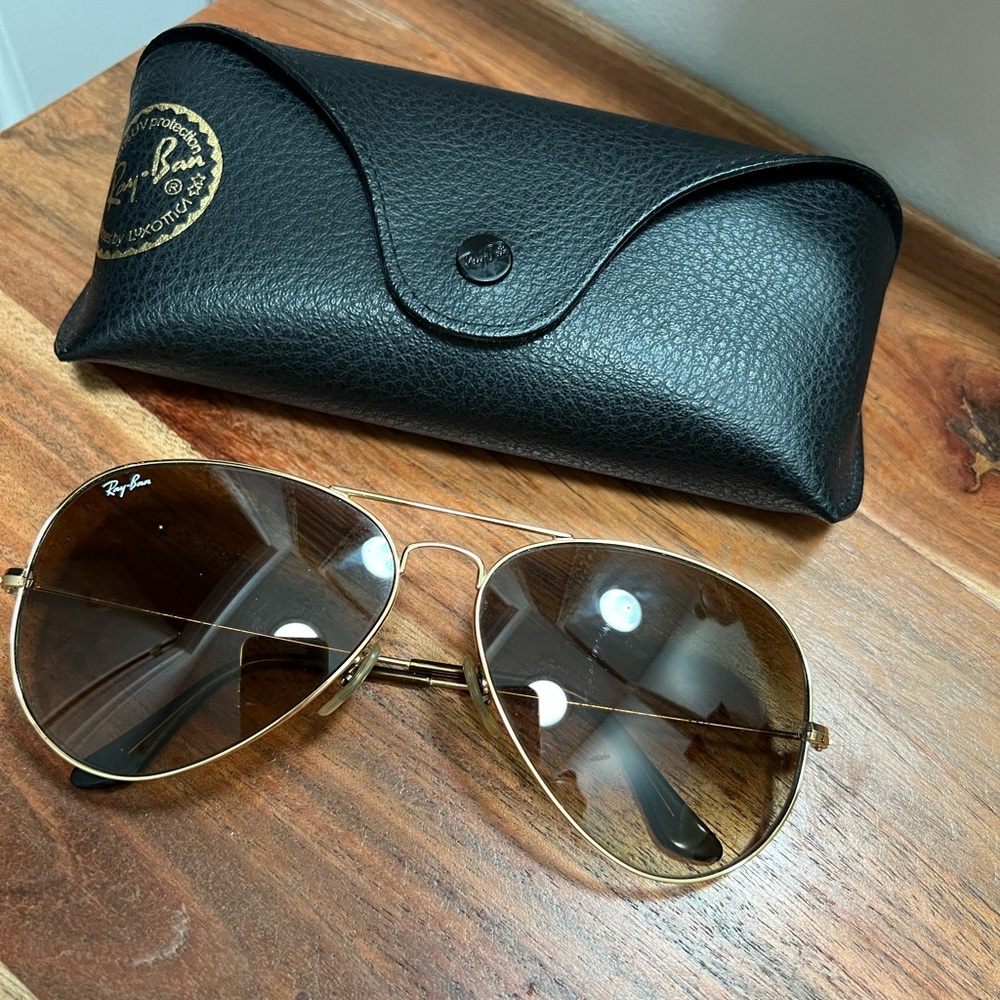 Ray Ban aviator sunglasses